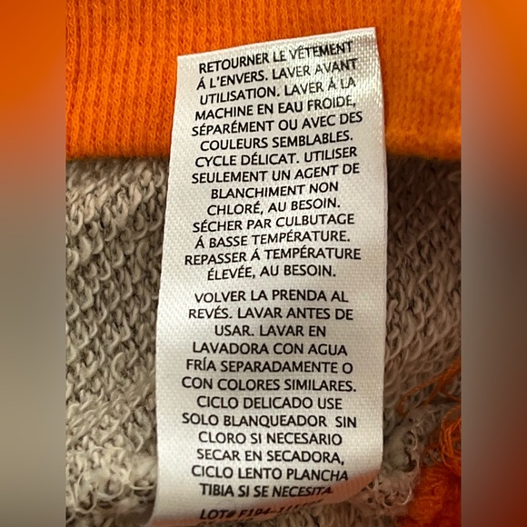 Baby Essentials Thanksgiving Turkey Pullover Hoodie Sweatshirt 9 Month - Picture 4 of 5